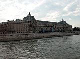 Paris Musee D'Orsay 01 Housed in the former Gare d'Orsay Railway Station From Seine Boat Cruise 